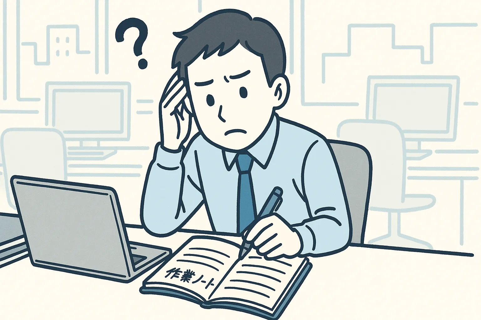 「これ…どうやるんだろう？」新しい職場での困惑