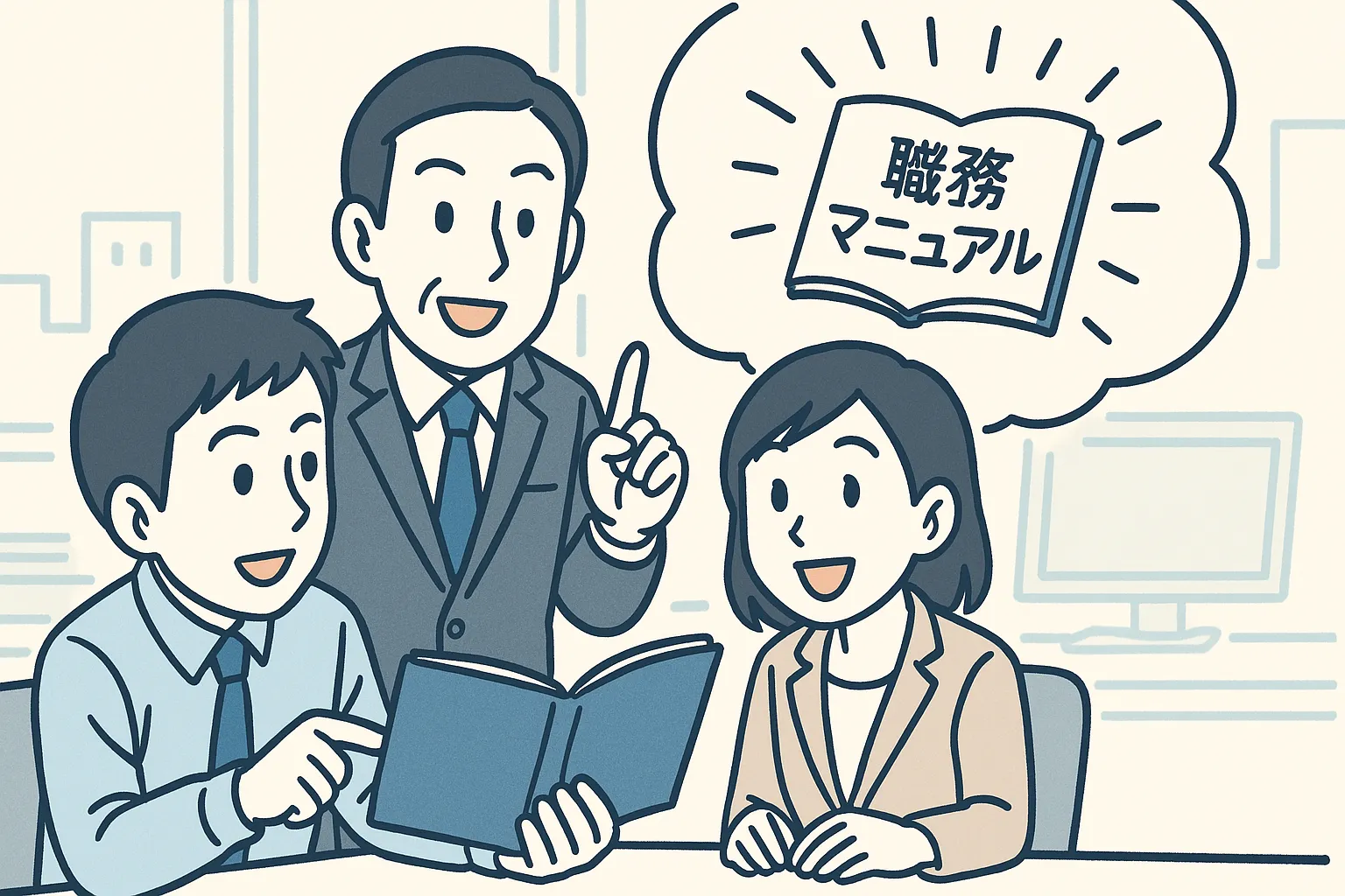 「みんなが分かる」マニュアルにしよう！上司のひと言で流れが変わる